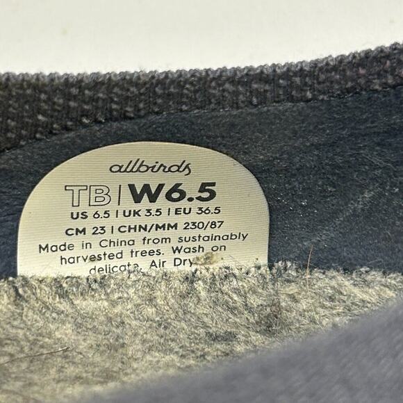 Allbirds Tree Breezers Slipper Ballet Flats in Seashell Grey Light Purple, 6.5 - Picture 5 of 8